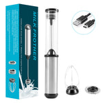Portable Electric Milk Frother USB Rechargeable Egg Beater Matcha Frother Coffee Cappuccino, Latte, Protein Powder, Matcha Mixer