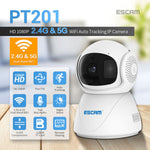 LinkMejor PT201 1080P 2.4G 5G WIFI IP Camera PT Auto Tracking Cloud Storage Two-Way Voice Smart Night Vision Camera