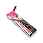 LinkMejor GNB 3.8V 450mAh 80C 1S 4.35V HV LiPo Battery GNB27 Plug for TINY7  Moblite7 Walksnail Whoop FPV Racing Drone