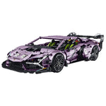 LinkMejor 10653 for Revuelto MOC Technology 1/10 Creative Supercar Model Building Block Remote Control Car 2074Pcs City DIY Brick Adult Toy Gift
