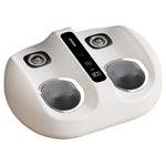 KM-Q7 Foot Massager with Heat Therapy Shiatsu Kneading & Vibration 3 Modes 3 Intensities for Sole Calf Relaxation Home Office Use
