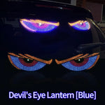Universal Car Devil's Eye Decorative Light USB 5V Eye Decorative Light With 11 Modes Big Eyes Decorative LED Lamp
