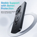LinkMejor SkyRing Series Magnetic Phone Case with Stand for iPhone 15 15 Plus 15 Pro 15 Pro Max