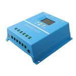 60A/70A/80A/90A/100A Solar Charger Controller 12V 24V 36V 48V Solar Panel Battery Intelligent Regulator for Lead-acid/Lithium