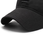 Men's Outdoor Baseball Cap Fashion Soft Adjustable Sun Protection Casual Hat for Spring Autumn Travel Daily Sports
