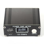 Digital SWR Power Meter 150W 1.6-50MHz USB Type-C High Accuracy Multiple Display Modes Built-in Lithium Battery