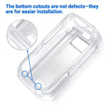 Baofeng UV5RMINI Walkie Talkie Silicone Protective Case Transparent TPU Shockproof Dustproof Wear Resistant Accessory