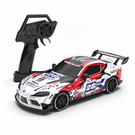 Geeks X2201 RTR 1/22 2.4G 4WD Drift RC Car Gyro Mini Full Proportional Alloy Body Shell LED Light Remote Control High-Speed Motor On-Road Racing Vehicle Model Boys Gifts Toys