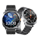 TS400 1.43-inch AMOLED Display GPS Multi-SatellitePositioning Flashlight Da GPT Altitude&Barometric Compass bluetooth Call bluetooth Call Heart Rate Blood Pressure Blood Oxygen Monitor Sleep Monitoring Multi-sport Modes 3ATM&IP68 Waterproof Smart Watch