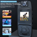Y10 WiFi Back-clip Mini Sports Camera 4K HD Portable Digital Video Recorder Infrared Night Vision 180° Rotary Lens Police Body Sports Miniature Camcorder