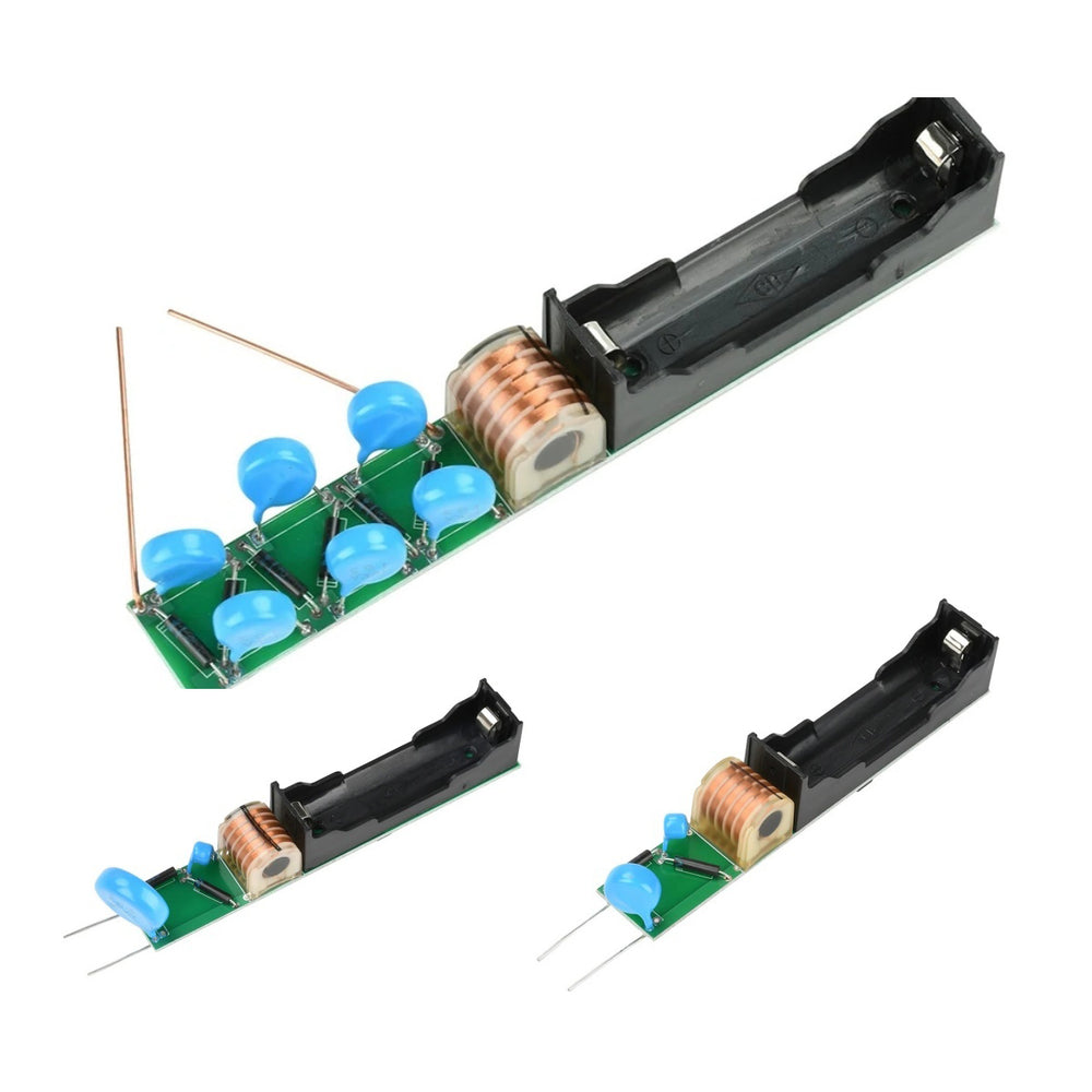 High Voltage Module 20KV 40KV Adjustable Output Compact Design Lithium Battery Powered Boost Coil Powerful Pulse Discharge Suitable for Experimental Equipment and High Power Applications