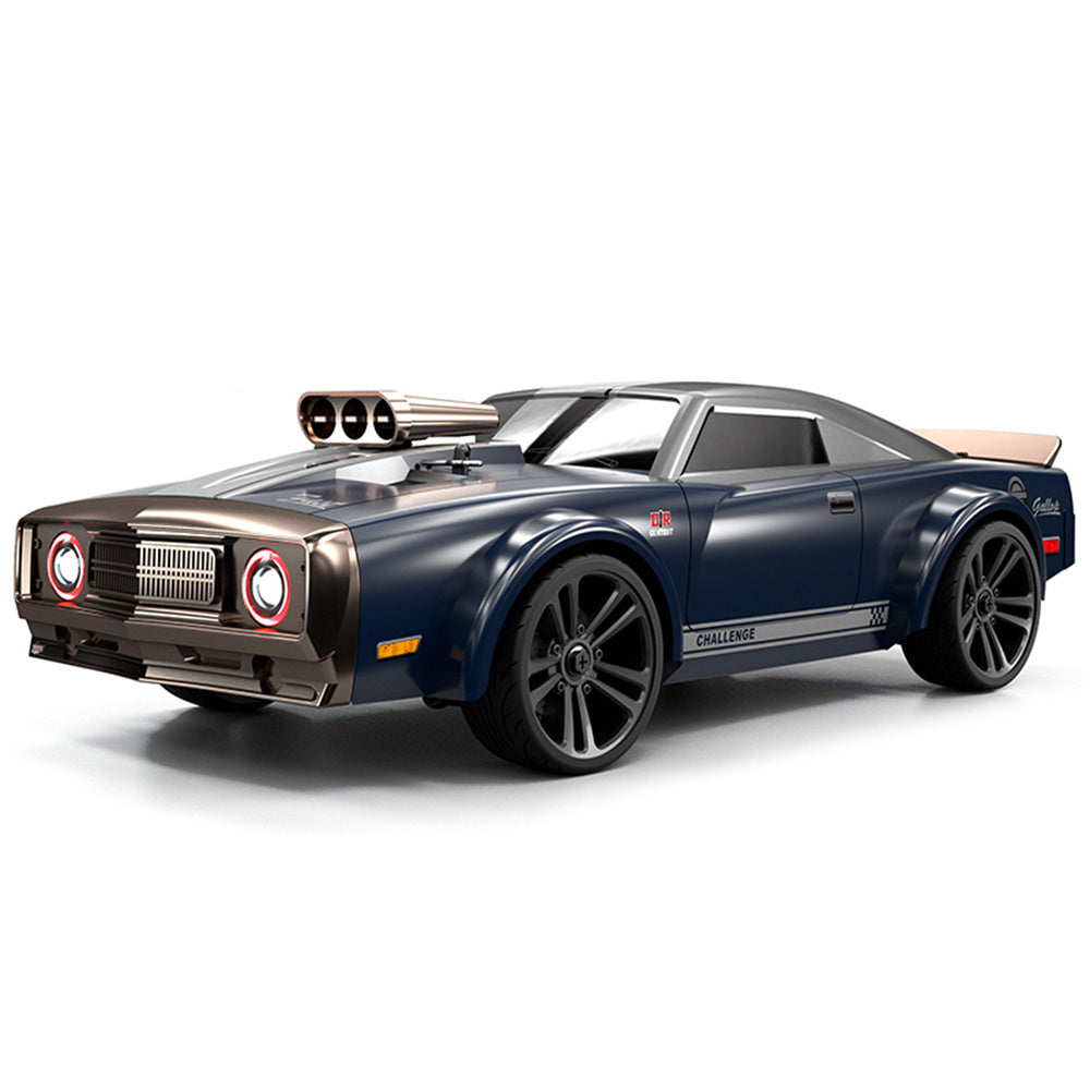 LinkMejor Q142 RTR 1/14 2.4G 4WD Drift RC Car Retro LED Light High Speed Full Proportional Flat On-Road Classic Vehicles Models Toys