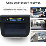 Solar Power Car Cooling Fan Radiator Car Window Auto Air Vent Cool Fan Cooler Solar Panel Energy Saving Ventilation System Radiator