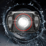 LinkMejor Strong Headlamp LED Head Light Built-In Battery Usb Charging New Wave Sensing Zoom Strong Head Light