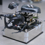 LinkMejor V8 Alloy Mechanical Model Desktop Ornament Science Discovery Toys Gifts