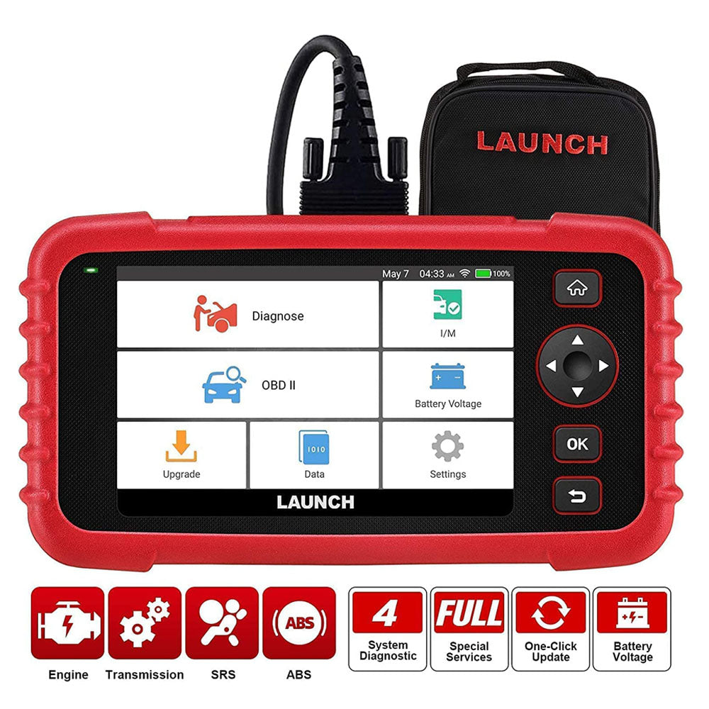 LinkMejor CRP123X V2.0 Car OBD2 Diagnostic Tools OBD II Scanner Engine ABS Airbag SRS AT Code Reader Free Update Automotive Tools