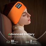 LinkMejor Wireless Noise Bluetooth V5.3 Sleep Headband USB Charging Soft Comfty Breathable Sweatproof Sports Headband