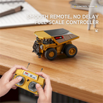 Z6750/Z6752/Z6753 RTR 1/64 2.4G Mini RC Car Alloy Forklift Excavator Dump Truck Support App Remote Controlled LED Light Sound Engineering Vehicle Two Speed Desktop Toys Model Collection Gift For Boys