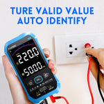 FNIRSI-S1 9999 Counts Digital Multimeter AC DC Voltage Resistance Capacitance Diode NCV Hertz Live Wire Tester with Thermocouple