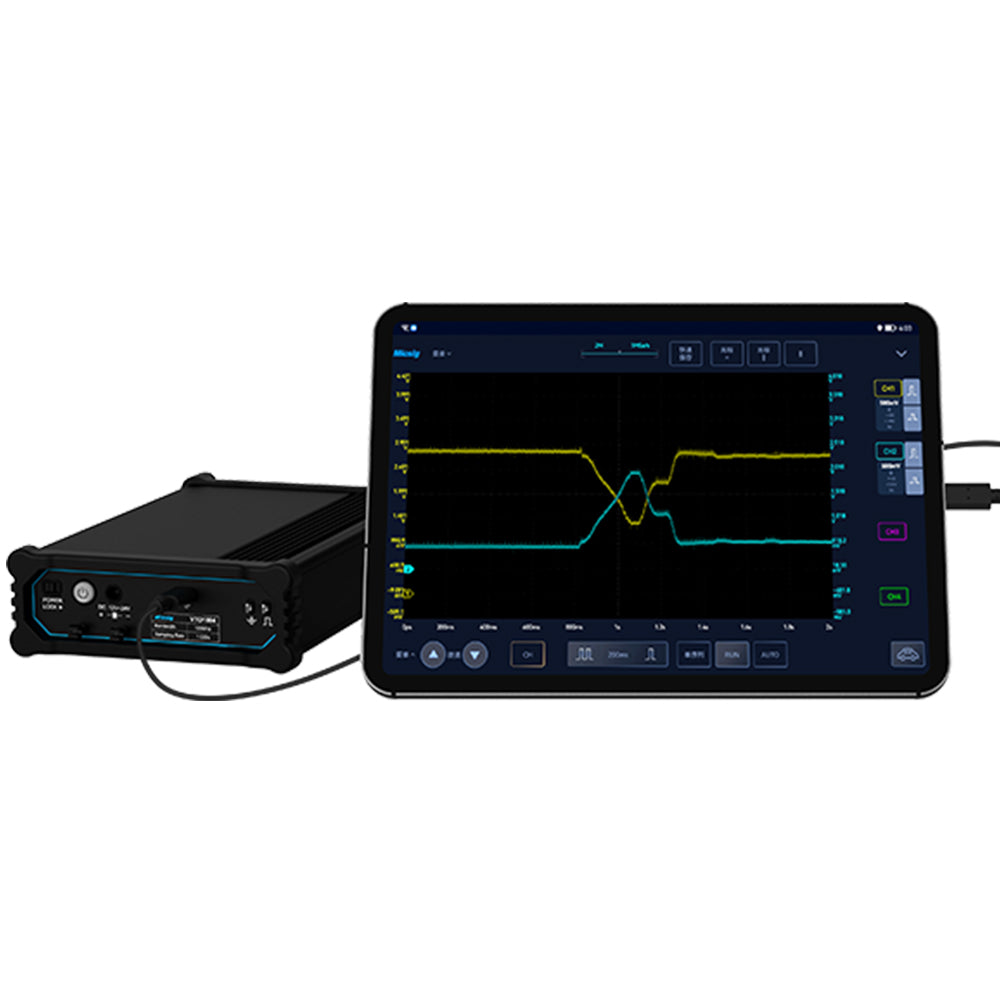 Micsig VATO2004 200MHz Automotive Virtual Oscilloscope 200MHz Max Bandwidth 1GSa/s Sampling 4 Channel Portable High Precision Oscilloscope