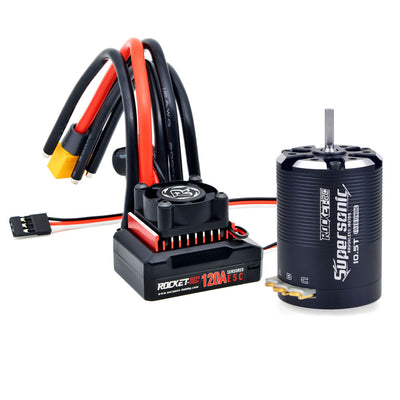 LinkMejor 540 Brushless Sensored Motor 120A ESC Drift Racing for ARRMA 1/10 RC Cars Vehicles Model Spare Parts