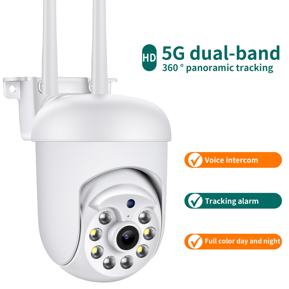 2MP 1080P HD Camera WIFI PTZ Control Video Surveillance Cameras  Wireless Connect 360° Panoramic Two-way Conversation