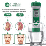 6-in-1 PH Water Quality Detection EC TDS PH SALT S.G TEMP Multi-function Water Source Measurement Pen
