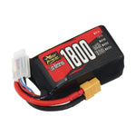 LinkMejor 3S 11.1V 1800mAh 120C 19.98Wh LiPo Battery XT60 Plug for RC Drone FPV Racing
