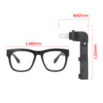 LinkMejor T-Glass ESP32-S3 AR Smart Glasses 11 inch 294x126 AMOLED Display 2.4GHz WiFi Bluetooth 5 Programmable AI Sensor Heads-Up Glasses Module