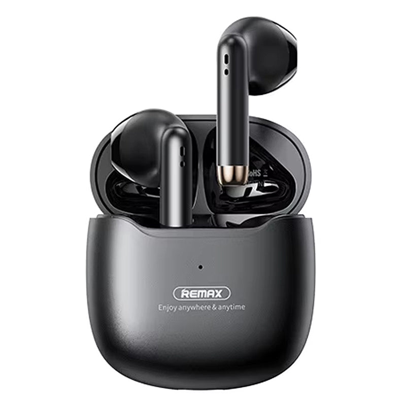 REMAXTWS-19 TWS Earbuds bluetooth Earphone 13mm Copper Coils Bass 25H Playback Low Game Delay Semi-in-ear Sports Headphones