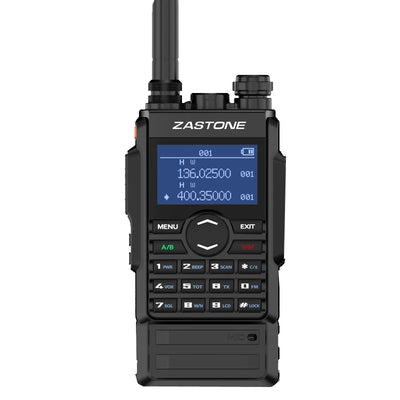 LinkMejor M7 250 Channels 8W Walkie Talkie VHF UHF Portable Radio EU Plug
