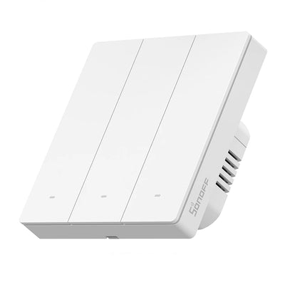 LinkMejor M5 Matter WiFi Smart EU Wall Switch ESP32 Two-way eWeLink-Remote Switchman Voice Control Works with Alexa Google Apple Home