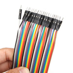40pcs 30cm Male To Female Jumper Cable Dupont Wire