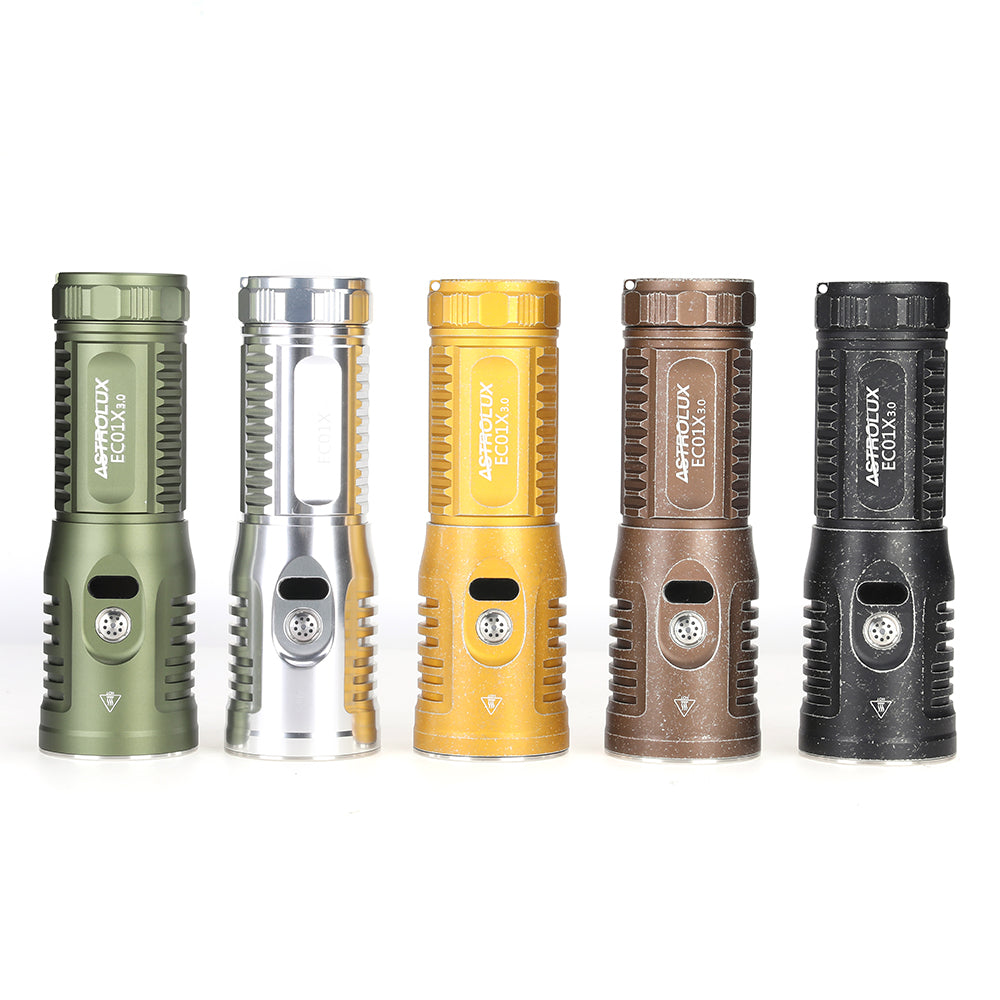 Astrolux® EC01X 3.0 SFT90X LED High Power Long Throw Flashlight 6500 Lumen 1811M Beam Distance 32000mAh Rechargeable 46950 Battery Stepless Dimming IPX-6 Waterproof Torch for Camping Hiking Search Rescue Emergency