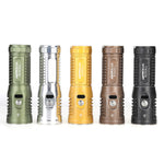 Astrolux® EC01X 3.0 SFT90X LED High Power Long Throw Flashlight 6500 Lumen 1811M Beam Distance 32000mAh Rechargeable 46950 Battery Stepless Dimming IPX-6 Waterproof Torch for Camping Hiking Search Rescue Emergency