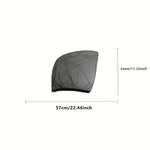 2PCS Car Sun Shade Side Window Curtain Visor Anti-Mosquito Mesh Cover UV Protector Car Curtain Sunshade Net