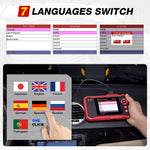 LinkMejor CRP123 V2.0 OBD2 Car Diagnostic Scanner Engine Transmission AirBag ABS X431 Xrp 123 Code Reader Scanner Better Than Vii+ ms509