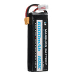 LinkMejor 11.1V 6000mAh 100C 3S Lipo Battery XT60 Plug for RC Drone