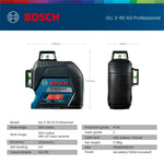GLL3-60XG 3D Green Laser Level 12 Lines Auto-Leveling 30m Range IP54 High Accuracy Construction Tool English version