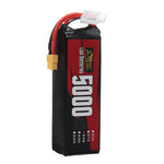 LinkMejor 4S 14.8V 5000mAh 100C 74Wh LiPo Battery XT60 Plug for RC Car FPV Racing Drone