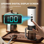 Comfook Portable Capsule Coffee Machine Support Capsules & Powder Brewing Coffee Maker with Digital Display 7800mAh Battery