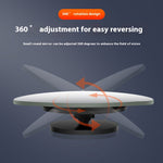 Car Rearview Mirror 360° Car Blind Spot Mirror Glass Car Small Round Mirror Ultra-Clear Wide-View Reversing Auxiliary Mirror