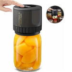 Mason Jar Sealing Machine 1200mAh Mini Vacuum Sealer Electric Mason Jar Vacuum Sealer Kit Cordless Mason Jars Wide Mouth and Regular Mouth Food Storage