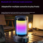 Edifier HECATEs CyberX bluetooth Speaker Desktop Game RGB Speaker 64mm Full-Range Driver 76mm Passive Radiator DSP Chips Support TWS 3.5mm AUX Playback Desktop Computer Speakers