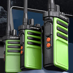 LinkMejor PD795 20W High Power Walkie Talkie Long Range IP67 Waterproof SOS Emergency Alarm Outdoor Camping Hiking Team Building Durables Rugged Handheld Transceiver Type-C Charging