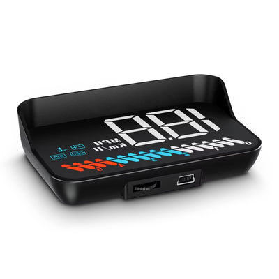 3.5inch LED Screen Car HUD Head-Up Display Car OBD Universal Speedometer Water Temperature High-Definition Suspension Projector