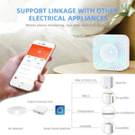 DCR-009 Tuya ZigBe/WiFi Air Quality Detector PM2.5 Formaldehyde VOC CO2 Temperature Humidity 6-in-1 Smart Air Box Sensor Via Alexa Google