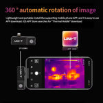 LinkMejor Thermal Camera UTi120Mobile UTi120MS 120 × 90 Infrared Thermal Imager for iOS & Android Phone Thermal Imaging Camera