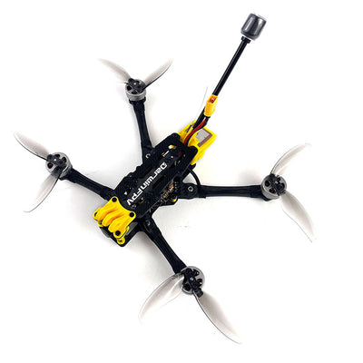 LinkMejor FoldApe4 4 Inch 3S Folding Long Range RC FPV Racing Drone Sub250 ELRS BNF with GPS Analog / DJI O3 / NO Camera NO VTX