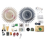 DIY Electronic Kit LED Rotating Ferris Wheel 16 Layer 30cm 610 LEDs Bluetooth Control Colorful Animation Modes APP Remote Control